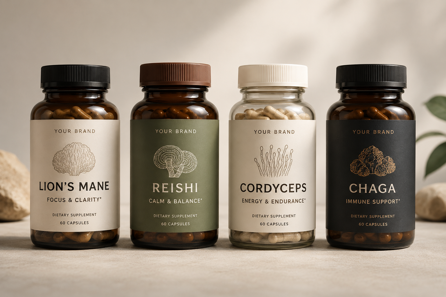 Mushroom Capsules