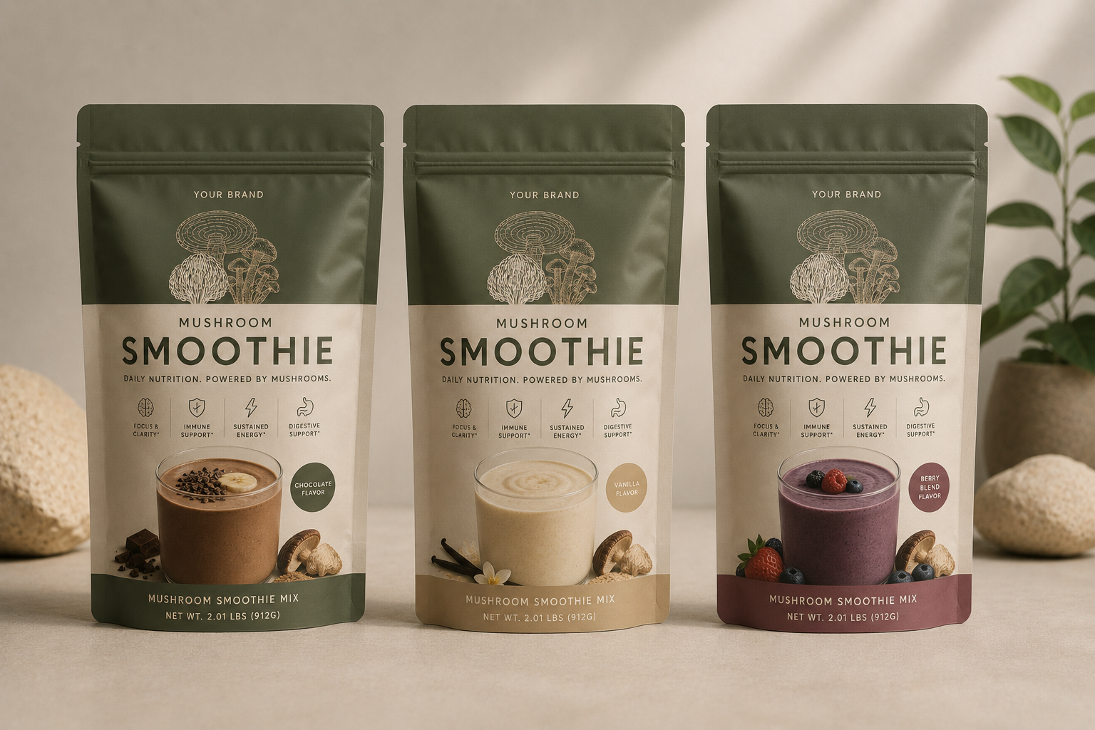Mushroom Smoothie Mix